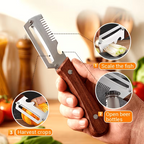 2-in-1 Multifunctional Vegetable Peeler