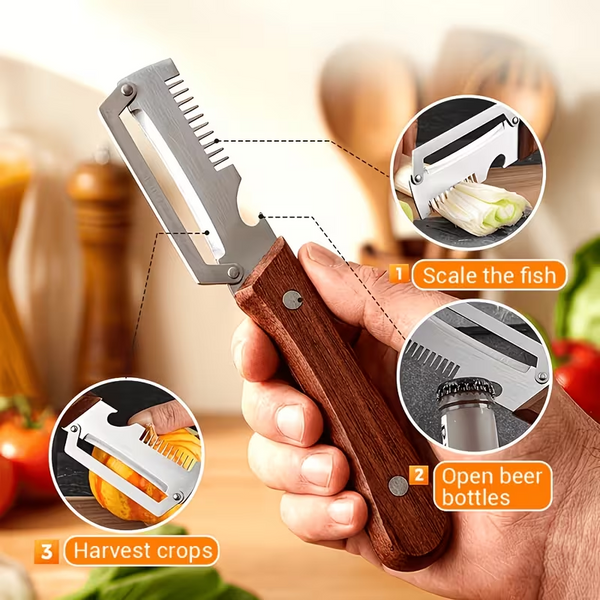 2-in-1 Multifunctional Vegetable Peeler